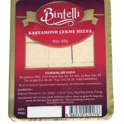 Bintelli Sade Çekme Helva (V) 60 gr