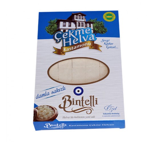 Bintelli Damla Sakızlı Çekme Helva (V) 250 gr