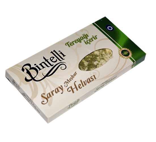 Bintelli Saray Helvası Antep Fıstıklı Çekme Helva 200 Gr